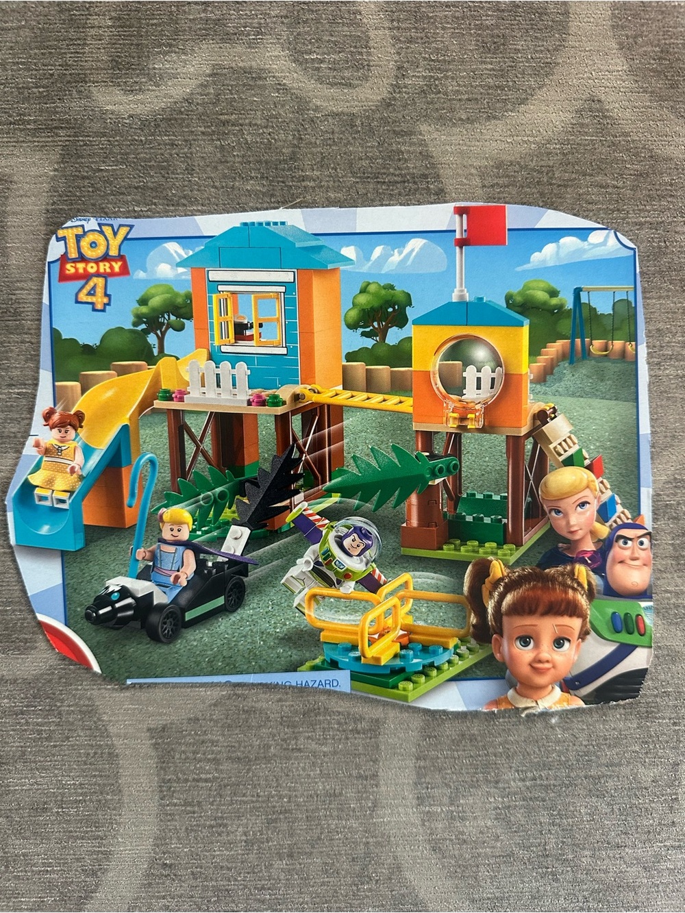 LEGO Toy Story 4 Buzz & Bo Peep's Playground Adventure (10768) set.